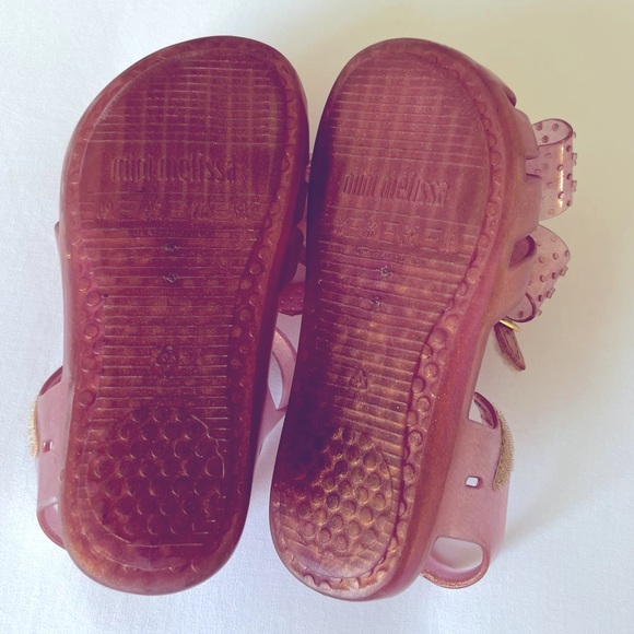 Mini Melissa size 10 EUC bow shoes - Picture 2 of 8